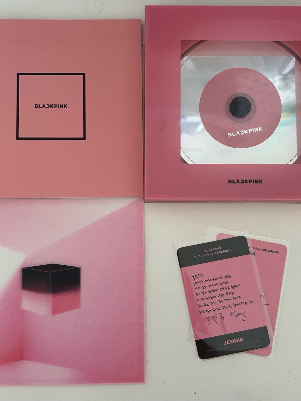 BLACKPINK Square Up Album Pink Version.